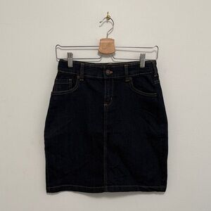 G. H. Bass Denim Mini Skirt